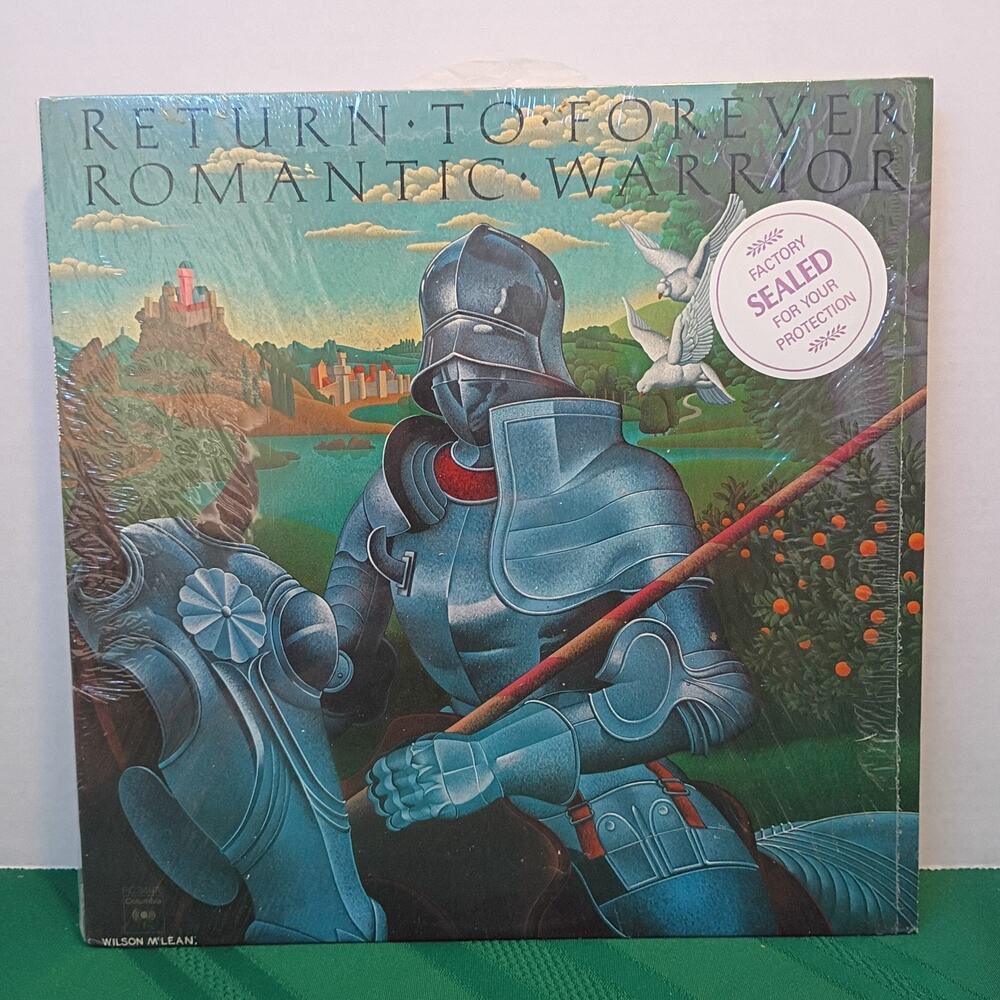Return To Forever - Romantic Warrior (LP, Vinyl) 1976 Columbia VG Plastic Sleeve